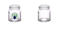2 oz. Custom BarConic® Mini Mason Jar Shot Glass