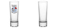 2oz Custom BarConic® Tall Shot Glasses - Clear
