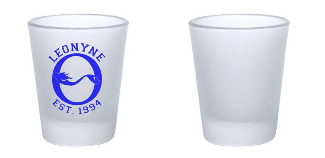 1.75oz Custom BarConic® Frosted Shot Glass