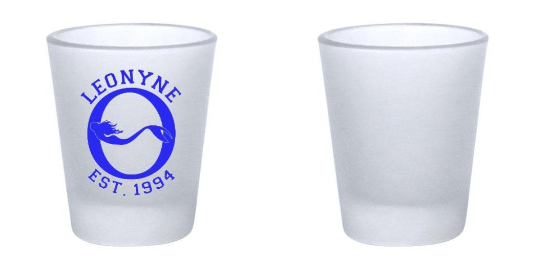 1.75oz Custom BarConic® Frosted Shot Glass