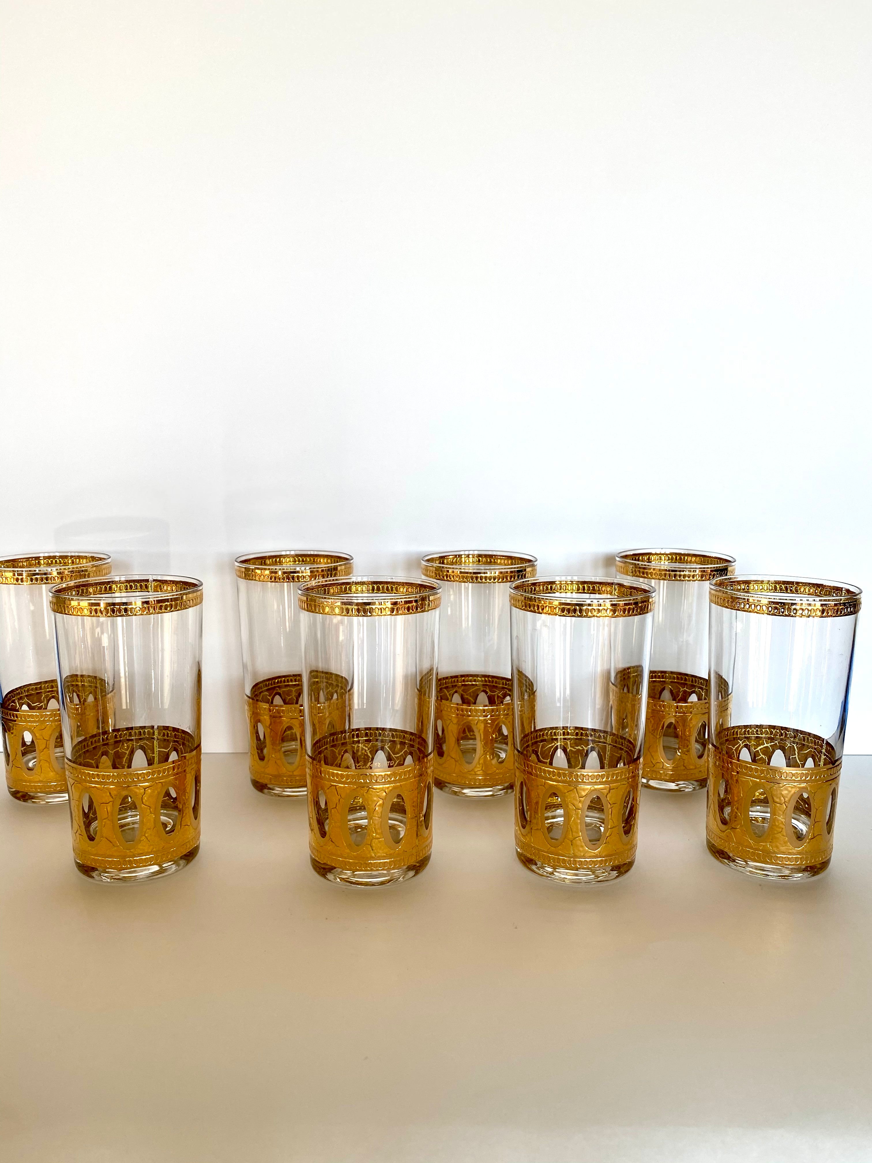 Culver Antigua Glasses (set of 8)