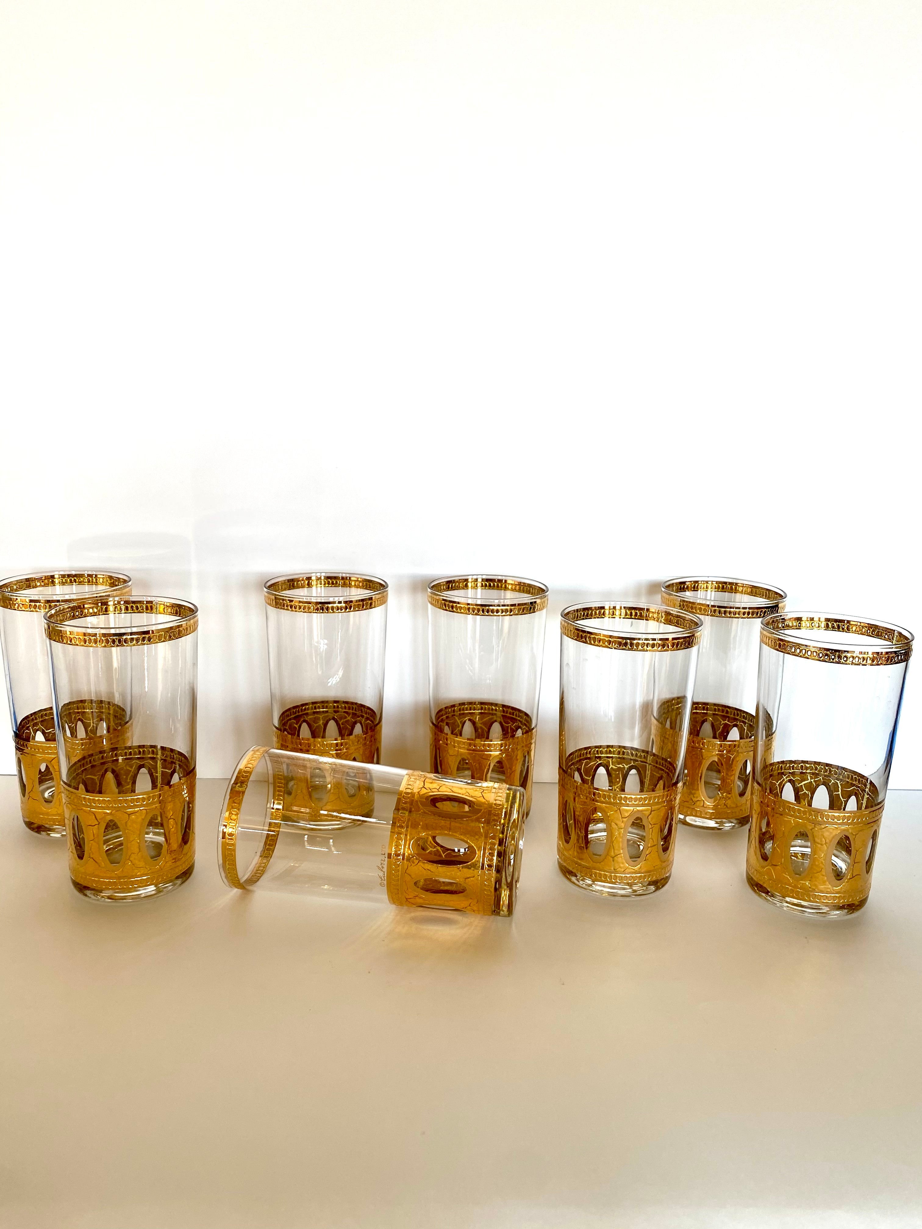 Culver Antigua Glasses (set of 8)