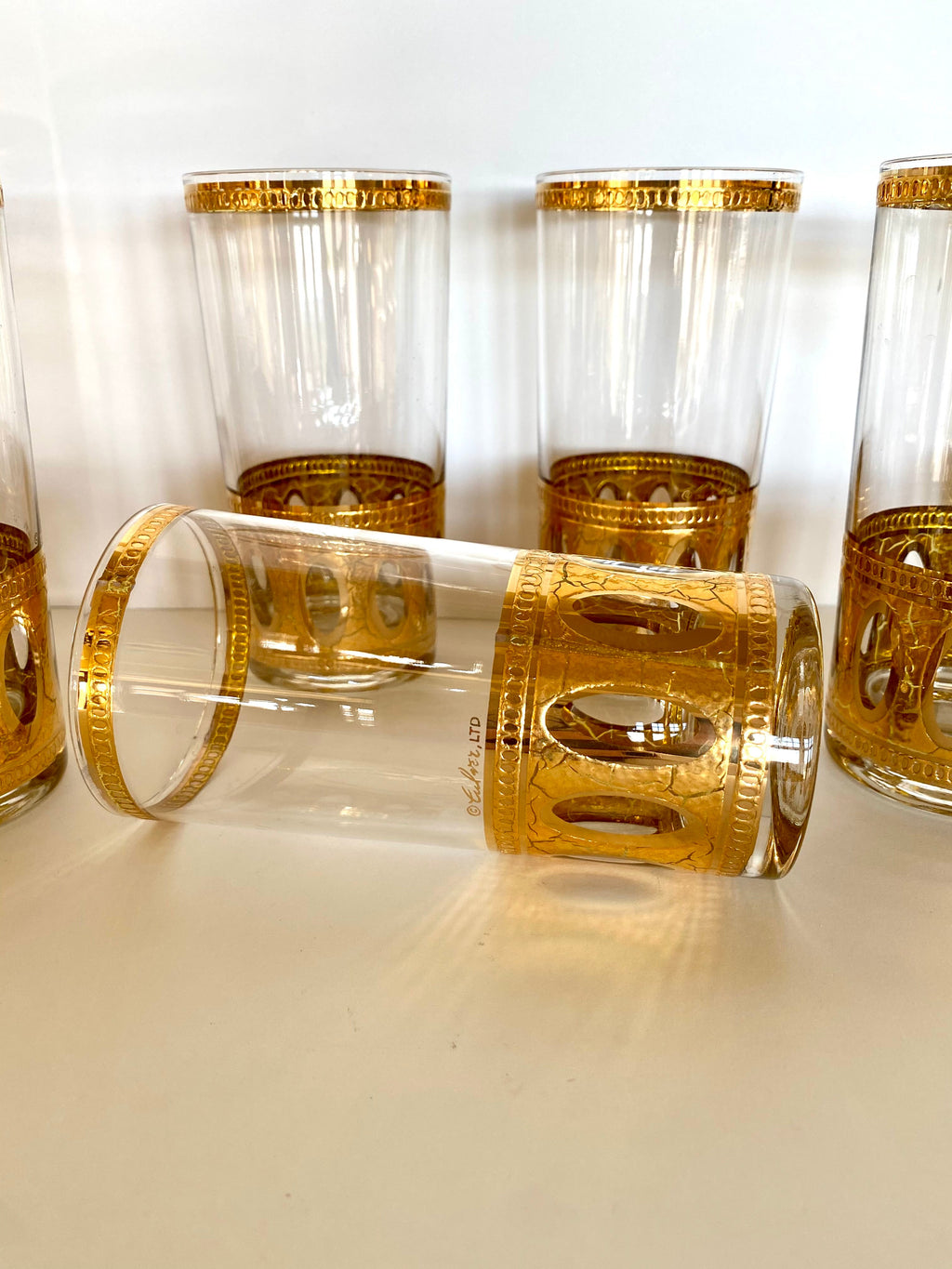 Culver Antigua Glasses (set of 8)