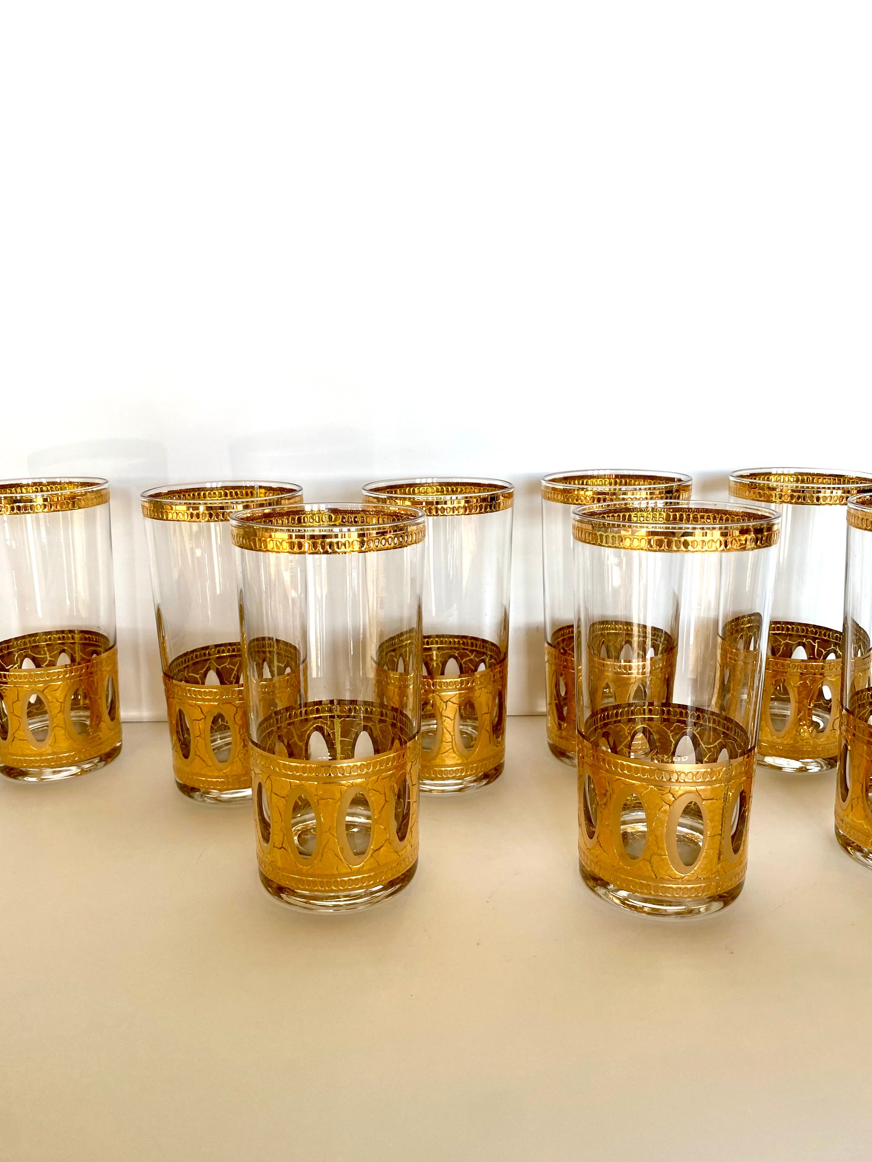 Culver Antigua Glasses (set of 8)