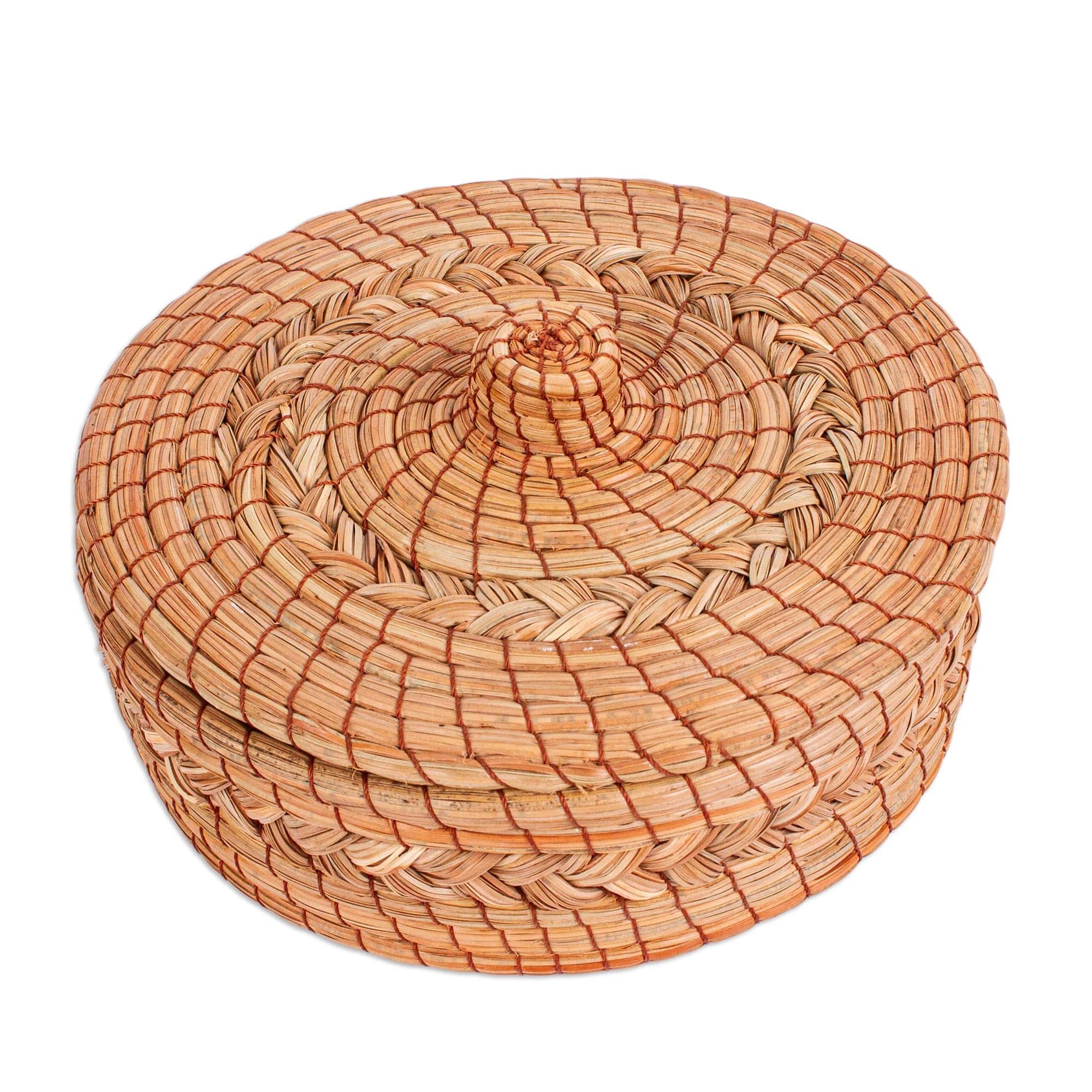 Handcrafted Pine Needle Tortilla Holder - Taste of Home