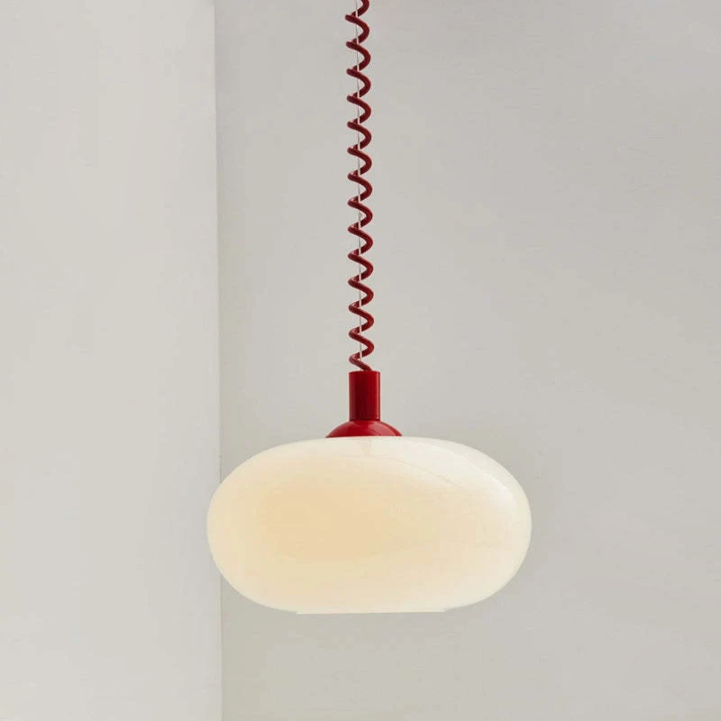 Spring Wire Retractable Pendant Light